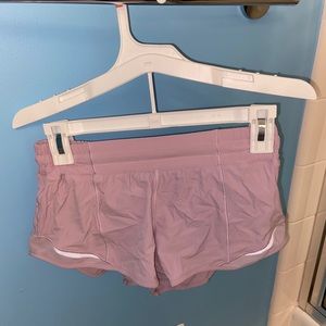Lululemon Pink Hotty Hot Short 2.5”